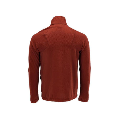 Microfleece trui met microfleece jack met ritssluiting