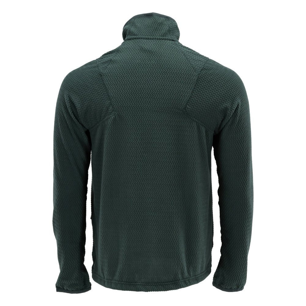 Microfleece trui met microfleece jack met ritssluiting