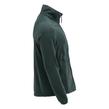 Microfleece trui met microfleece jack met ritssluiting