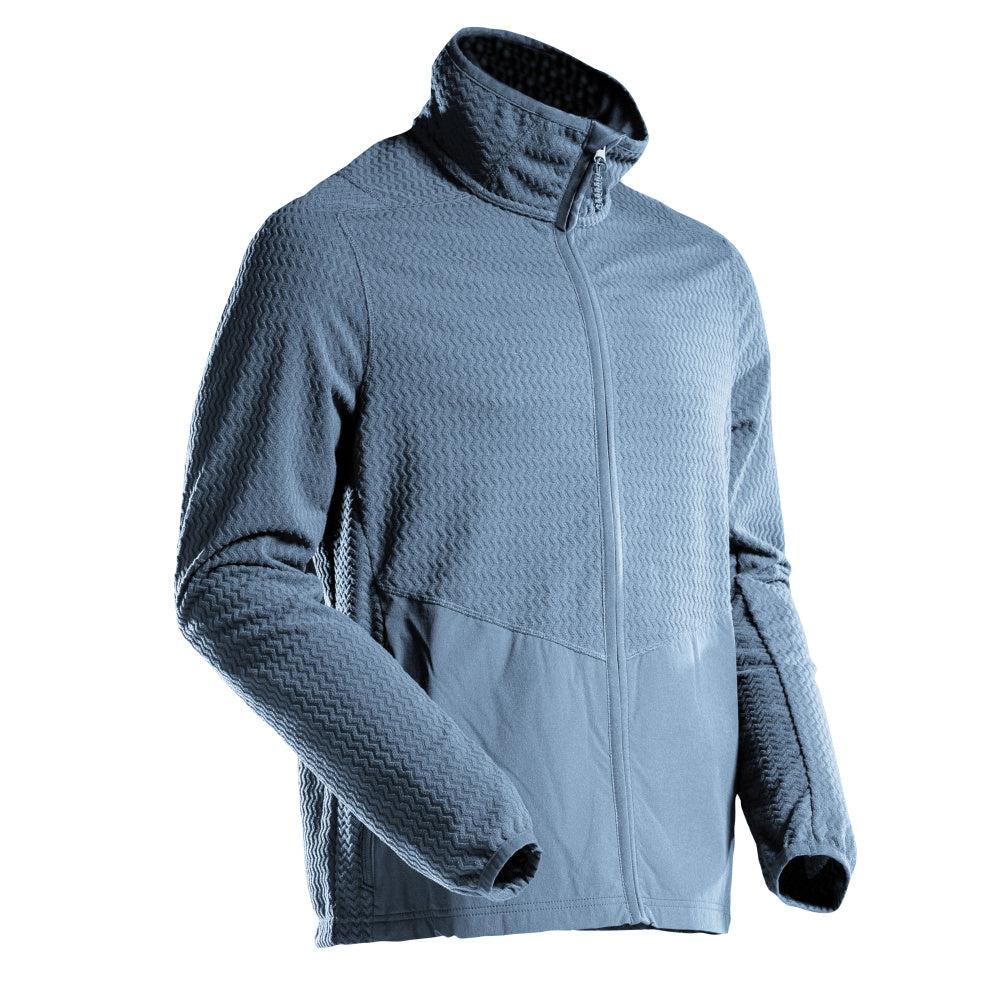 Microfleece trui met microfleece jack met ritssluiting