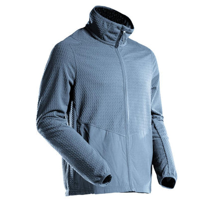 Microfleece trui met microfleece jack met ritssluiting