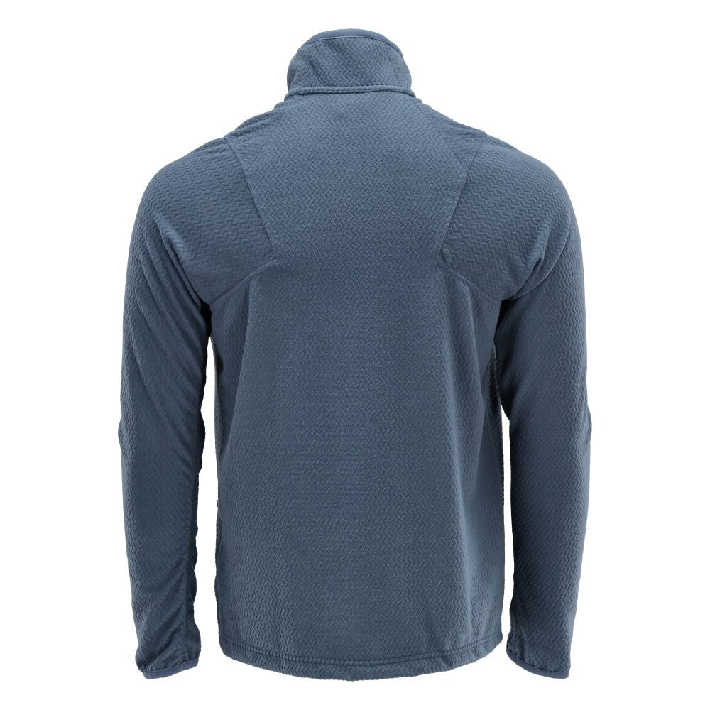 Microfleece trui met microfleece jack met ritssluiting
