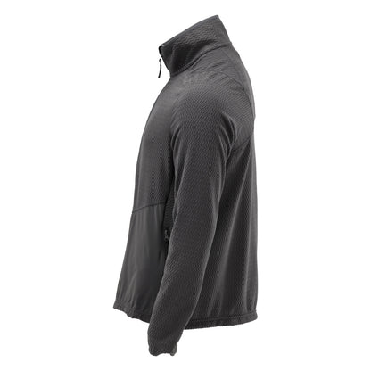 Microfleece trui met microfleece jack met ritssluiting