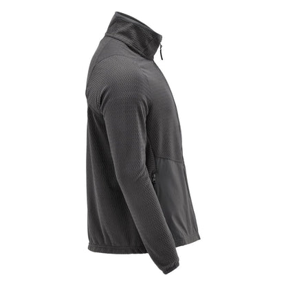 Microfleece trui met microfleece jack met ritssluiting
