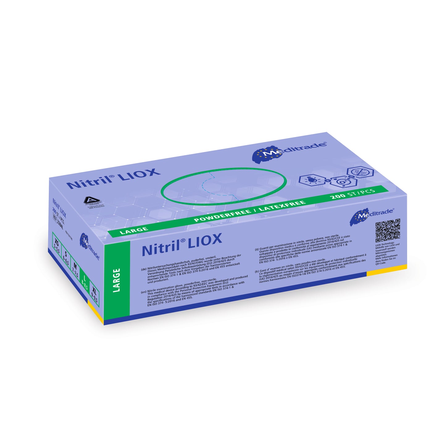 Meditrade Nitril® Lionch -examenhandschoen