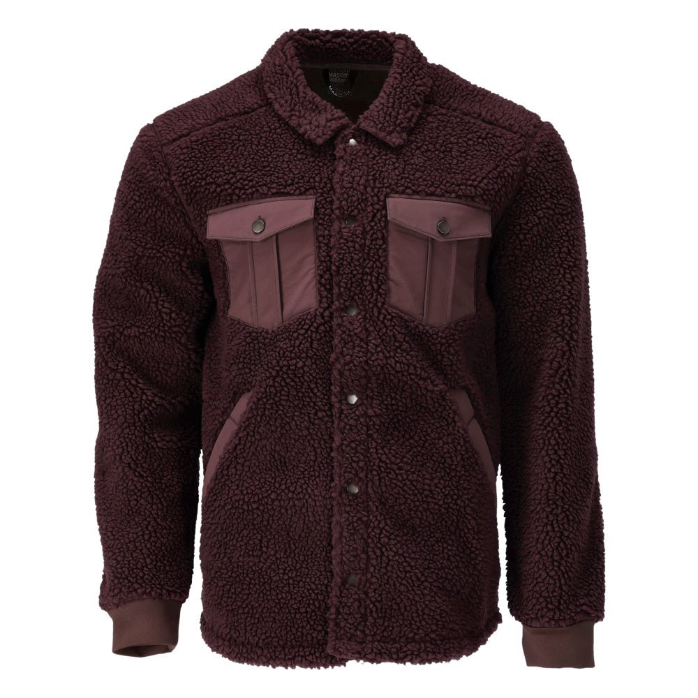Shirt van vezelbont