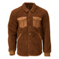 Shirt van vezelbont