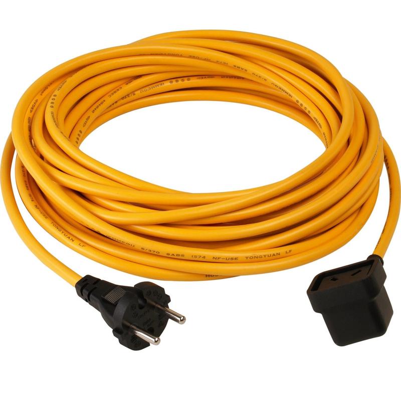 Numatic NuCable supply cable 3-wire, 15.0 x 1.50 mm, yellow | Pak (1 stuk)