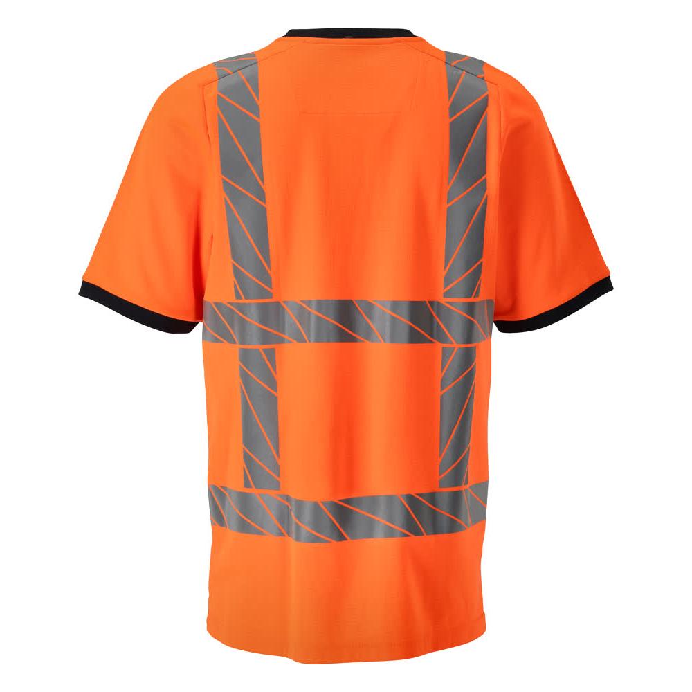 T-shirt, modern fit t-shirt, signalisatie oranje