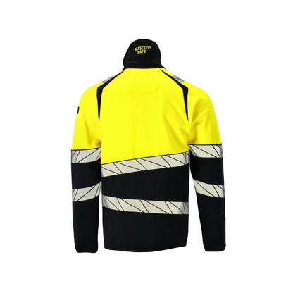 Fleece trui met microfleece jack met ritssluiting