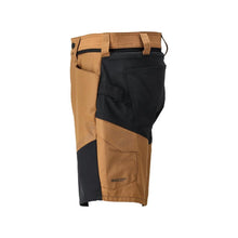 Shorts, lichtgewicht shorts, notenbruin/zwart