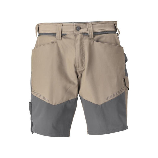 Shorts, lichtgewicht shorts, donker zandbeige/antracietgrijs
