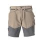 Shorts, lichtgewicht shorts, donker zandbeige/antracietgrijs