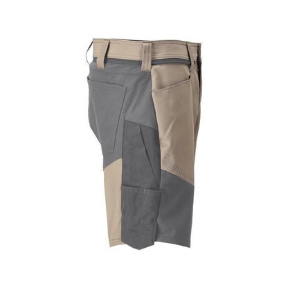 Shorts, lichtgewicht shorts, donker zandbeige/antracietgrijs