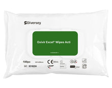 Diversey Oxivir® Excel Wipe desinfectiedoeken met een breed scala aan effecten | Pakket (100 handdoeken)