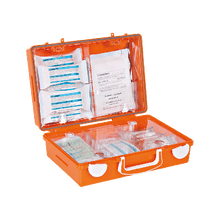 EHBO-koffer SN-CD oranje met standaardinhoud volgens DIN 13157