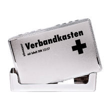 EHBO-koffer KIEL Chrome met standaardinhoud volgens DIN 13157