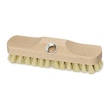 Die Nölle Profi-Bürste Schrubber Thermo-Pet (22 cm) von Nölle Profi Brush Bürsten- & Pinseltechnik e.K. ist eine hitzebeständige, mittelharte Schrubbbürste mit ergonomischem Griff und zentralem Metallloch zur Stielbefestigung.