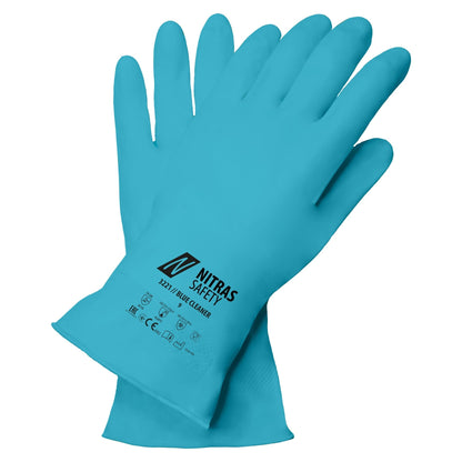 NITRAS BLUE CLEANER, chemische handschoenen, blauw
