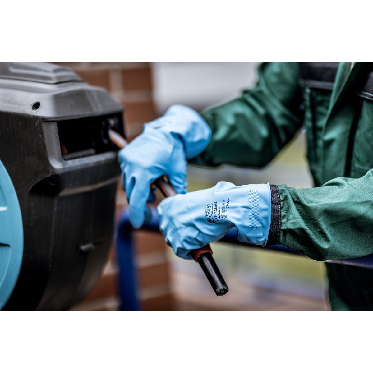 NITRAS BLUE CLEANER, chemische handschoenen, blauw