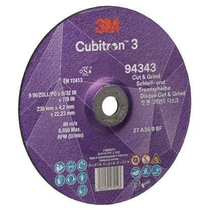 3M™ Cubitron™ 3 Cut and Grind-slijpschijf