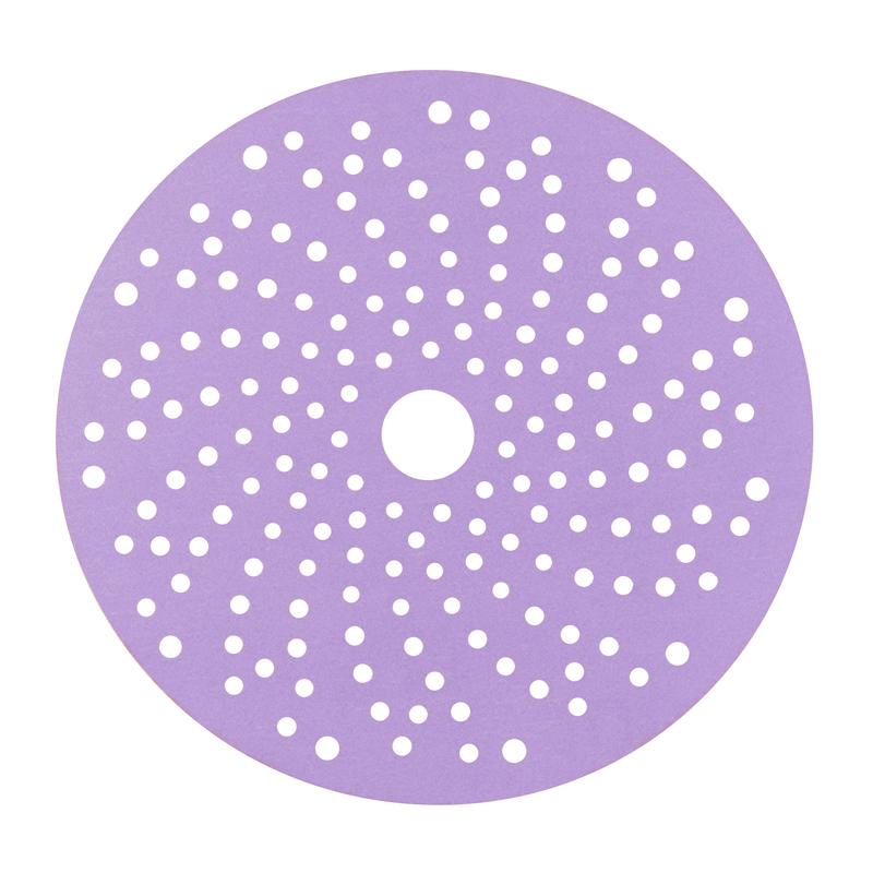 3M™ Cubitron™ II Hookit™ Slijpschijf 737U, 150 mm, Meergaten, 400+, 51428 | Pak (50 stuks)