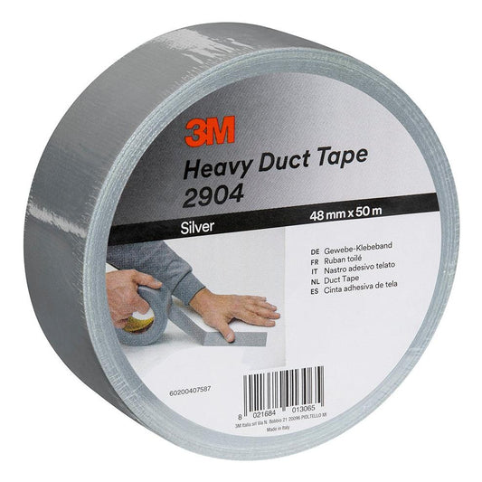 3M™ Heavy Duty textieltape 2904 - Zilver