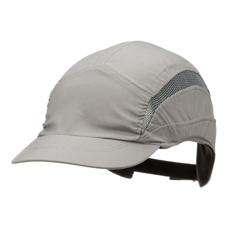 3M™ First Base™ 3 stootpet 2030607, Klassiek, grijs, korte klep, 55 mm | Pak (1 stuk)