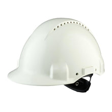 3M™ veiligheidshelm, uvicator, ratelsluiting, geventileerd, kunststof zweetband, wit, G3000NUV-VI | Pak (1 stuk)