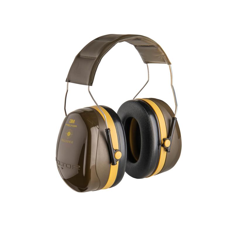 3M™ PELTOR™ Bull's Eye III oorkappen, groen, hoofdband, H540A-441-GN | Pak (1 stuk)