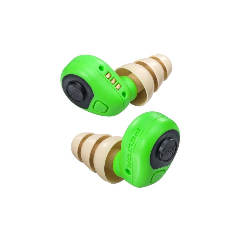 3M™ PELTOR™ elektronische oordopjes, groen, EEP-100 EU | Pak (1 stuk)