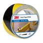 3M™ Gevarenmarkeringstape 5702, geel/zwart, 50 mm x 33 m, 0,14 mm, afzonderlijk, handig verpakt | Pak (1 rol)