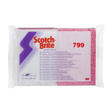 3M™ Scotch-Brite™ Cellulosespons 799, Roze/Wit, 88 mm x 131 mm, 24 x 10 stuks/doos | Pak (10 stuks)