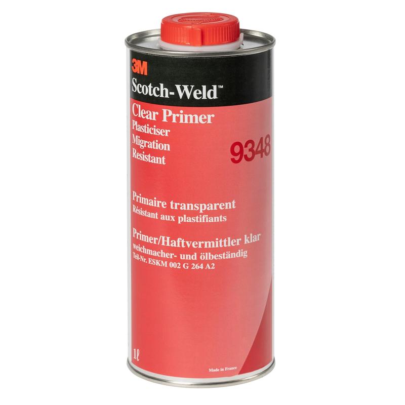 3M™ Primer op acetonbasis 9348, transparant, 1L | Jerrycan (1L)