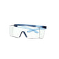 3M™ SecureFit™ 3700 overbril, blauwe poten, antikrascoating + (K), heldere lens, SF3701ASP-BLU-EU, 20 per verpakking | Pak (1 stuk)