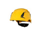 3M™ SecureFit™ Veiligheidshelm X5500, geventileerd, CE, geel, X5502V-CE | Pak (1 stuk)