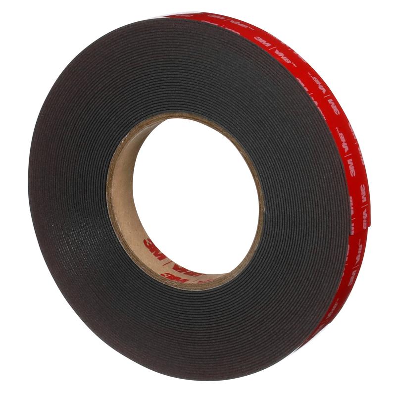 3M™ VHB™-tape 5952F, zwart, 9 mm x 33 m, 1,1 mm | Pak (1 rol)