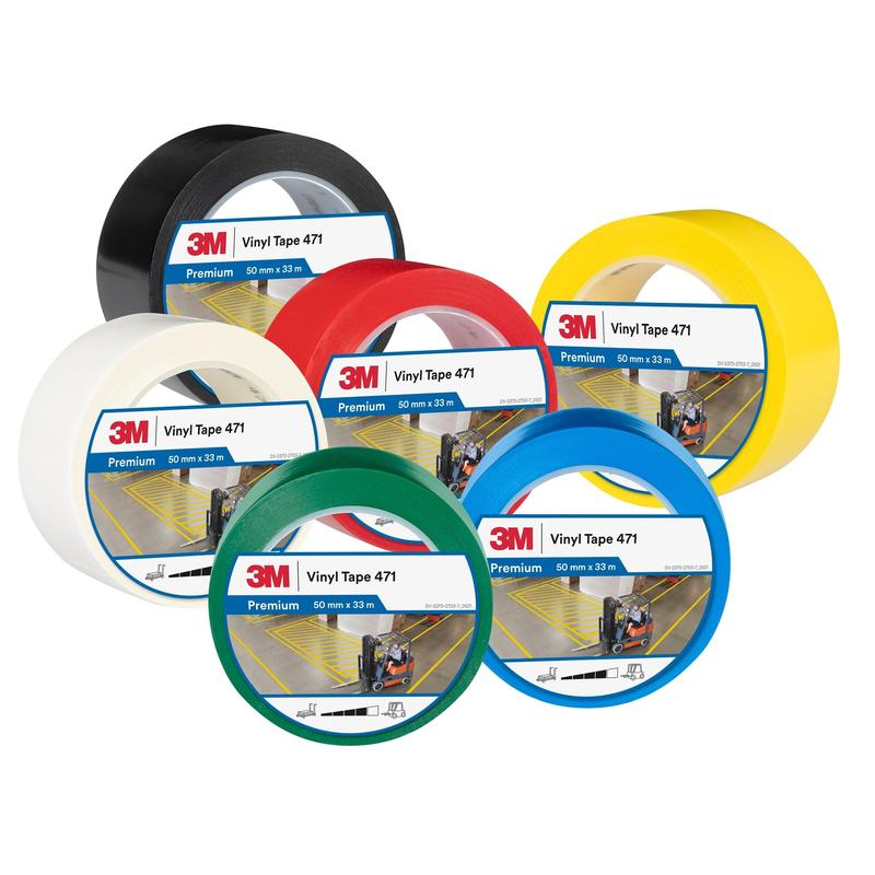 3M™ Zachte PVC-tape 471, geel