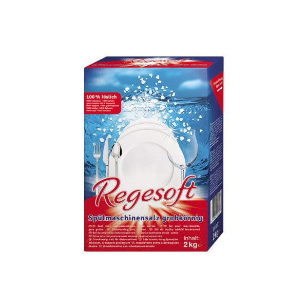Regesoft vaatwasser speciaal zout grove korrel | Doos (2kg)