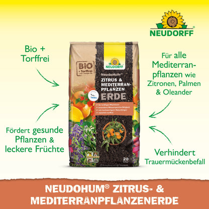 NeudoHum Citrus- en mediterrane planten Bodem