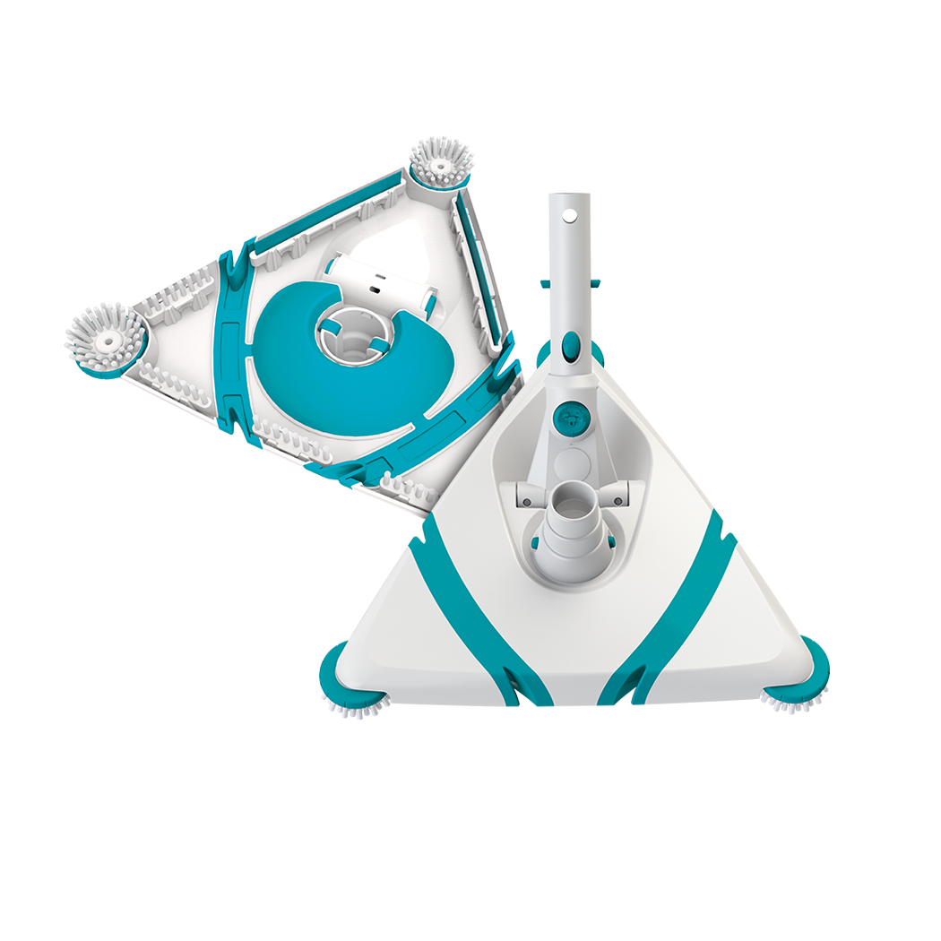 BAYROL vloerstofzuigerkopdeel driehoekig | Pak (1 stuk)