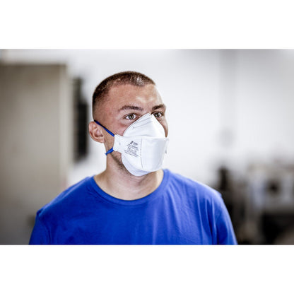 NITRAS SAFE AIR PRO, ademmasker, wit, EN 149, doos à 15 stuks premium kwaliteit | Pak (15 stuks)