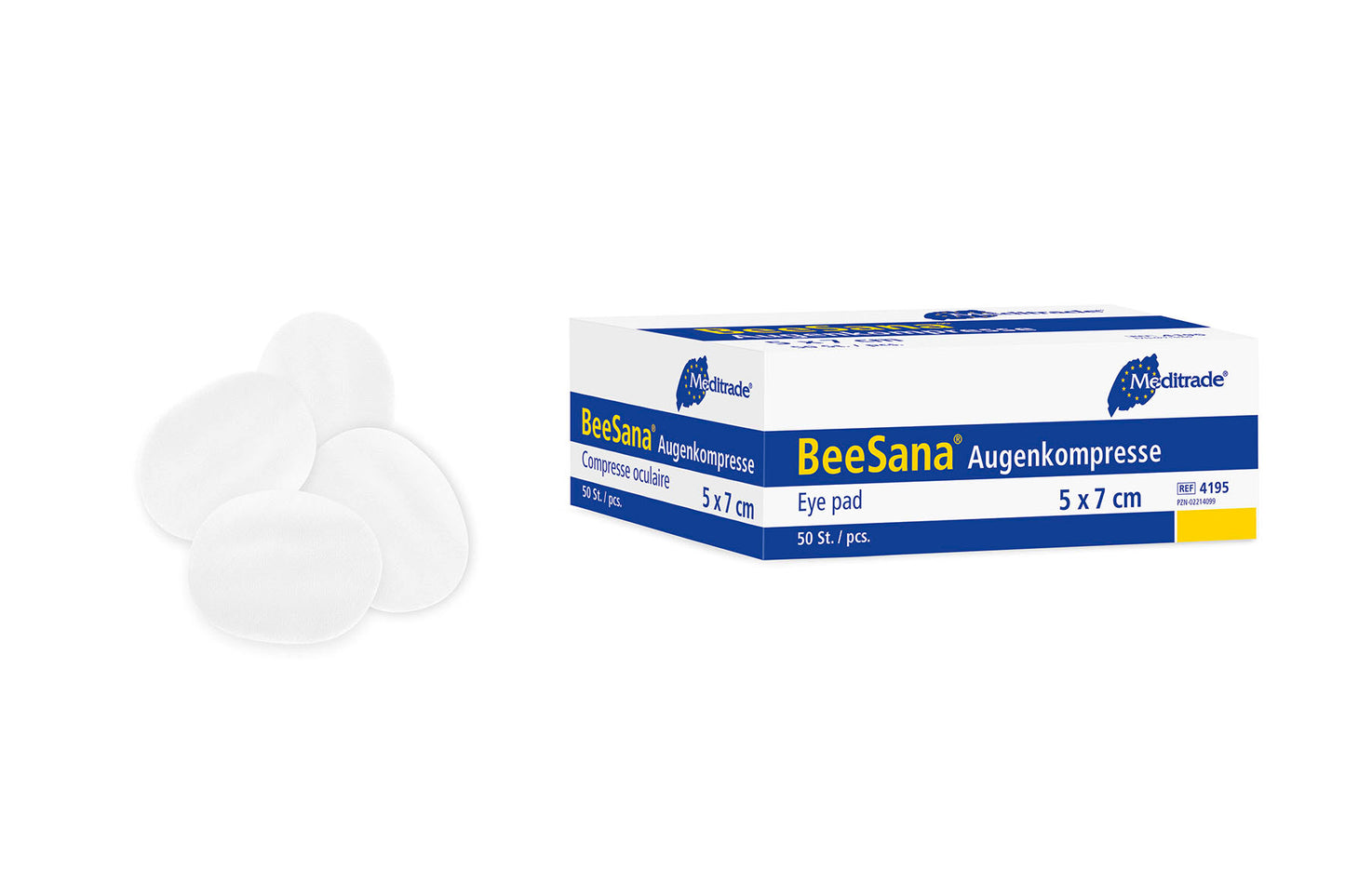 BeeSana® oogkompres, niet-steriel
