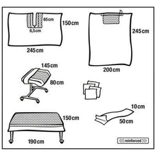 FD P Basic Set II crêpe draagdoek | Pak (8 stuks)