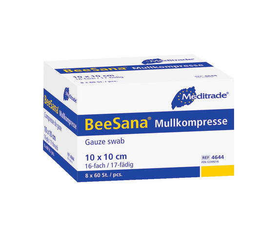 BeeSana® gaaskompres, zonder RöKo, steriel