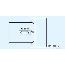 FD PP buik/wervels Doek sk 260x320* 9x22* crêpe inslag | Pak (7 stuks)
