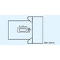 FD PP buik/wervels Doek sk 260x320* 9x22* crêpe inslag | Pak (7 stuks)