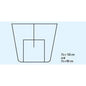 Hartmann Fdrape P tulbanddoek 100x65 90x75 P22 | Pak (22 stuks)