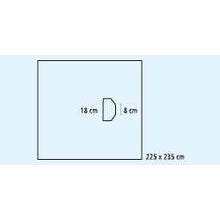FD PP ENT/MKG doek sk 225x235* 10x18* crêpe inslag | Pak (8 stuks)