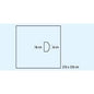 FD PP ENT/MKG doek sk 225x235* 10x18* crêpe inslag | Pak (8 stuks)